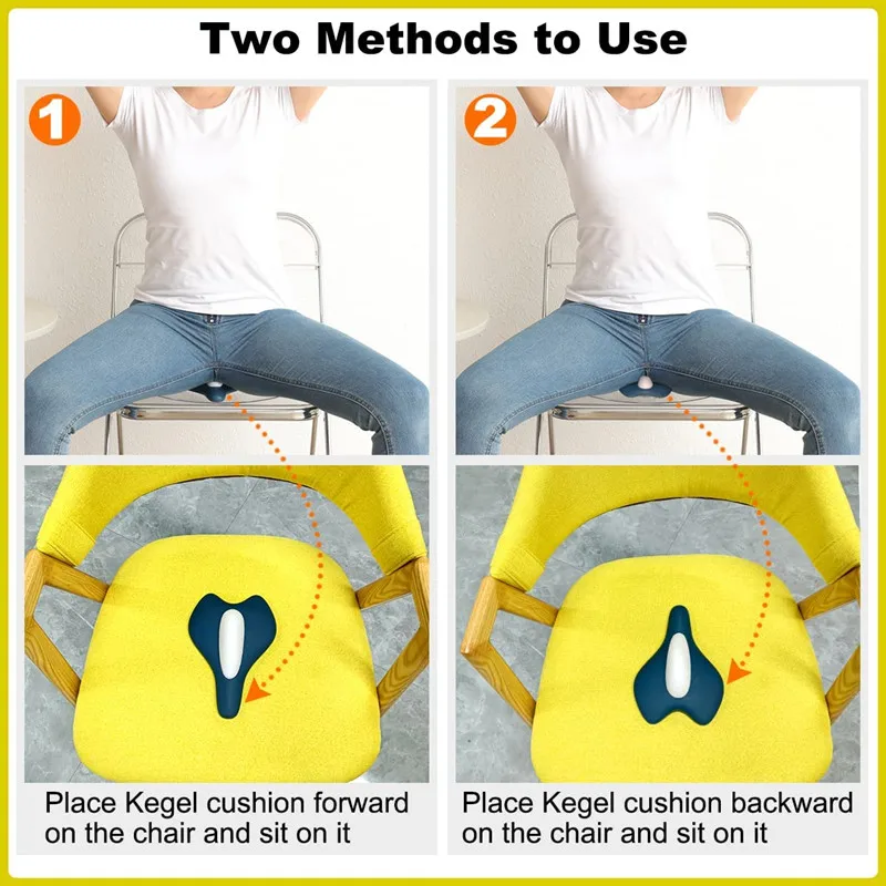 Pelvic Floor Muscle Trainer Kegel Training Massage Repair Soft Cushion Available For Men And Women Sphincter Bladder Trainer