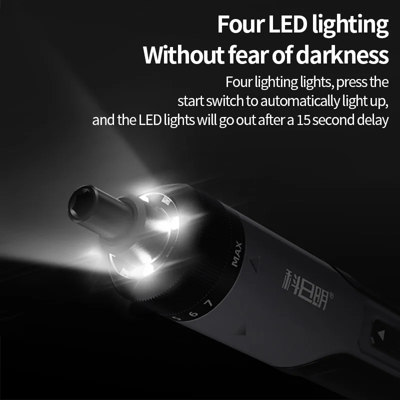 مجموعات مفك كهربائي لاسلكي 8 سرعات تنظيم عزم دوران التروس الذكية 4 فولت مفكات كهربائية صغيرة بطارية 2000 مللي أمبير