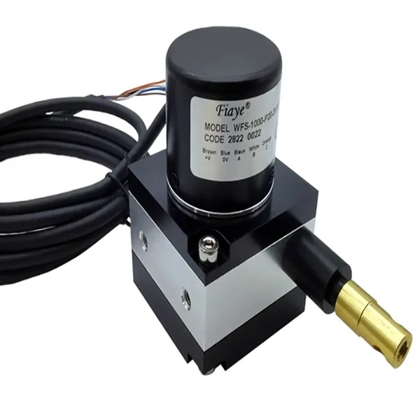 WFS puro doméstico cabo fino sensor de deslocamento cabo codificador medição de precisão tensão resistência pulso atual