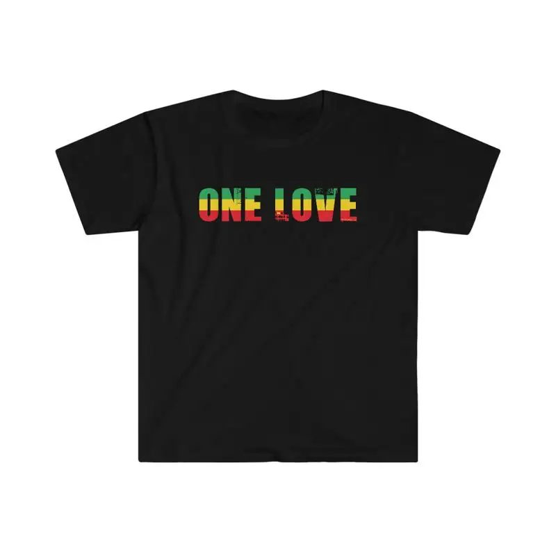 

Футболка Softstyle Rasta Reggae One Love