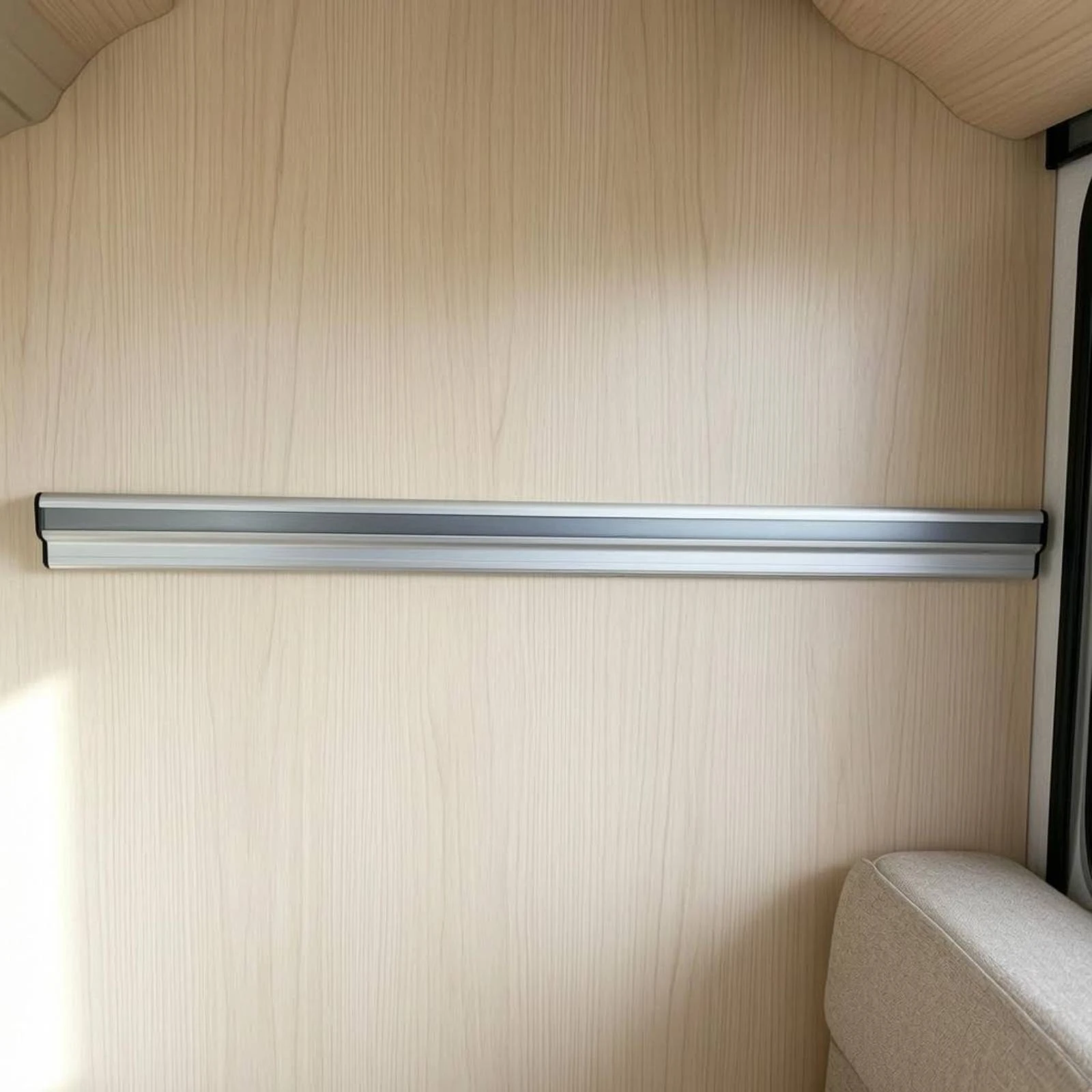 RV Detachable Table Mount Space-Saving Campervan Side Table Hanging Rail Vehicle Interior Fitting Versatile Application for Boat