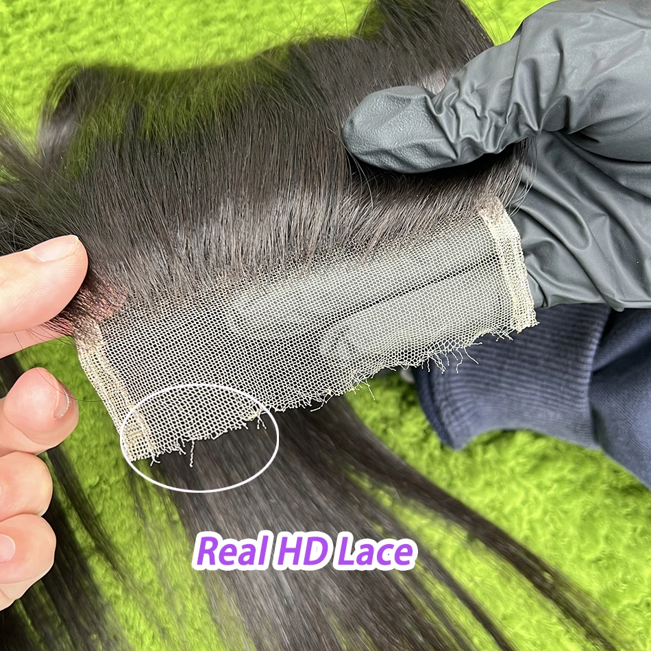 

Прямая прозрачная HD-заколка-тюрбан 4x4 с невидимой кружевной основой, предварительно выщипанными и осветленными узлами, натурального черного цвета, 100% натуральные необработанные человеческие волосы