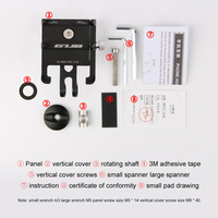 GUB Handlebar Mobilephone Support Aluminum Alloy Bike Phone Support Bracket Adjustable Centered Installation Cycling Equipment