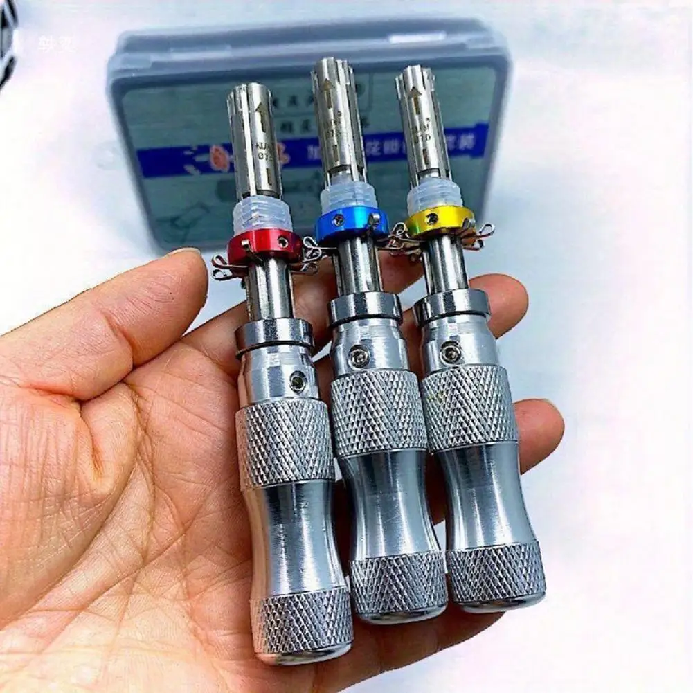 Estrattore per O-ring con guarnizione tubolare da 3 pezzi, antiruggine, resistente alla corrosione, in acciaio inossidabile, accessori per ganci manuali