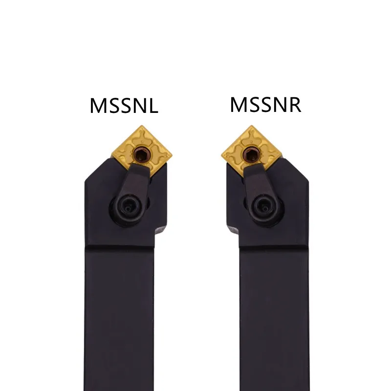 Herramientas de corte de torno de Metal, herramienta de torneado externo, CNC, MSSN1616, 2020, 2525, 3232