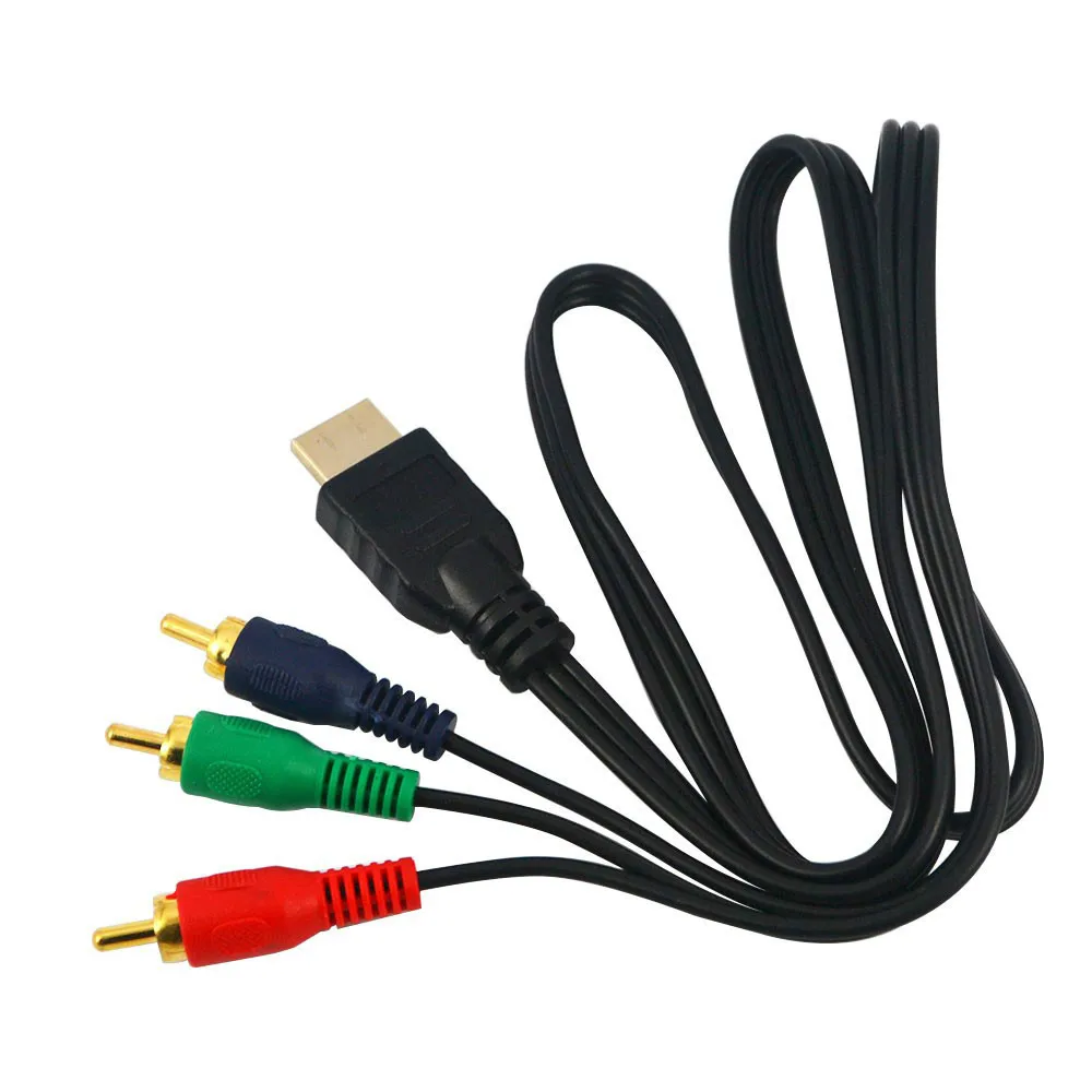 1M HDMI-compatible to 3 RCA Cable Cable 3-RCA Video Audio HDMI-compatible AV Component Connection Cable Convert for HDTV