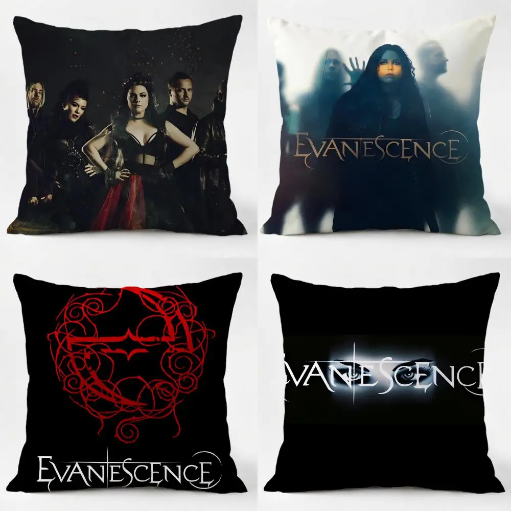 Haunting Melodic Music E-Evanescence Cushion Cover Sofa Home Living Room Car Decor Washable Decorative Square Pillowcase