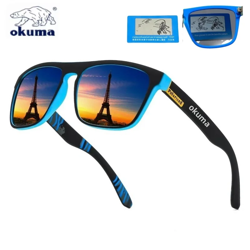 Okuma - Men\'s and Women\'s UV400 Polarized Glasses, Suitable for Hunting, Fishing Glasses, Cycling Glasses, Outdoor Sunglasses