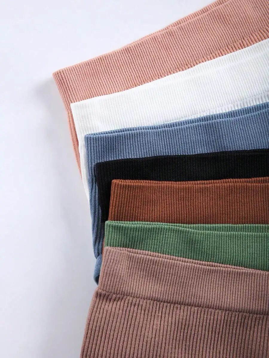 

7pcs Stretchy Solid Color Briefs For Women Everyday Underwear