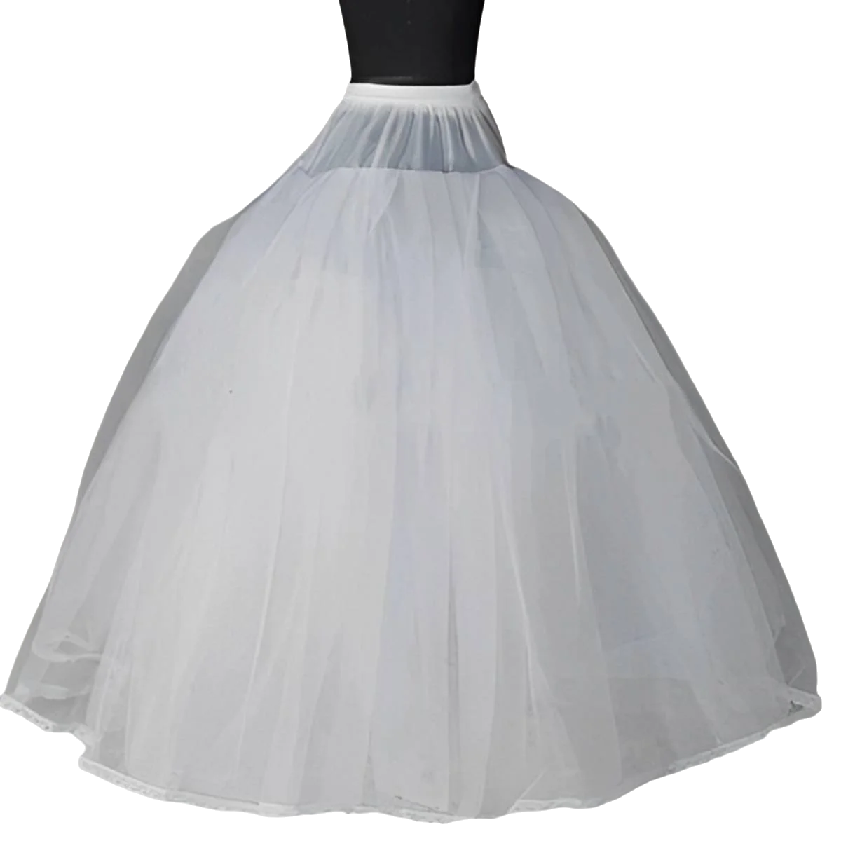 High Quality 3 Layers No Hoop Ball Gown Cheap Bridal  Petticoats Crinoline Slip Wedding Dress Accessaries