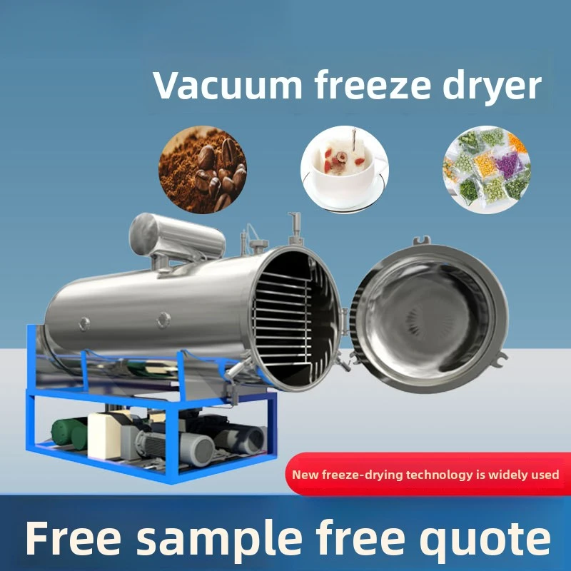 Piccolo aspirapolvere completamente automatico per erbe medicinali cinesi, sanguigni, corna di cervo, attrezzature per l'essiccazione a bassa temperatura, frutta e