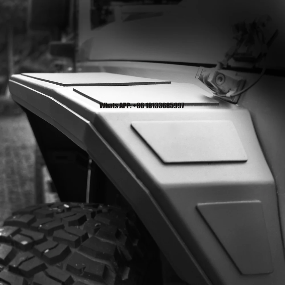 

Maiker COBRA Fender Flares for Jeep Wrangler 2007+ Steel Fender Trims 4x4 Accessories