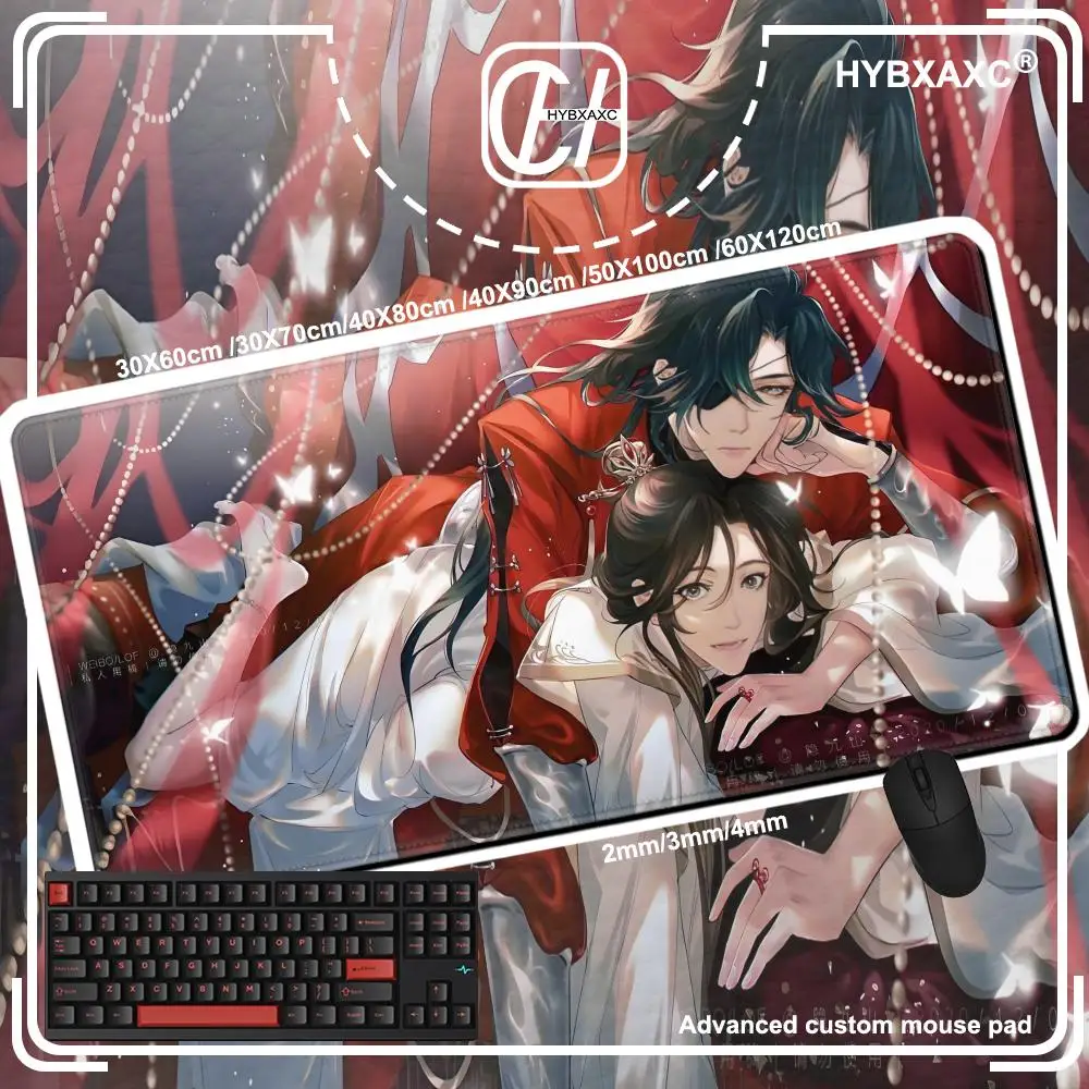 

Коврик для мыши Fu Tian Pad Guan Cute HD, настольный коврик, расширенная игровая клавиатура, коврики Ci, большой коврик для геймерской мыши 90x40 см XXL