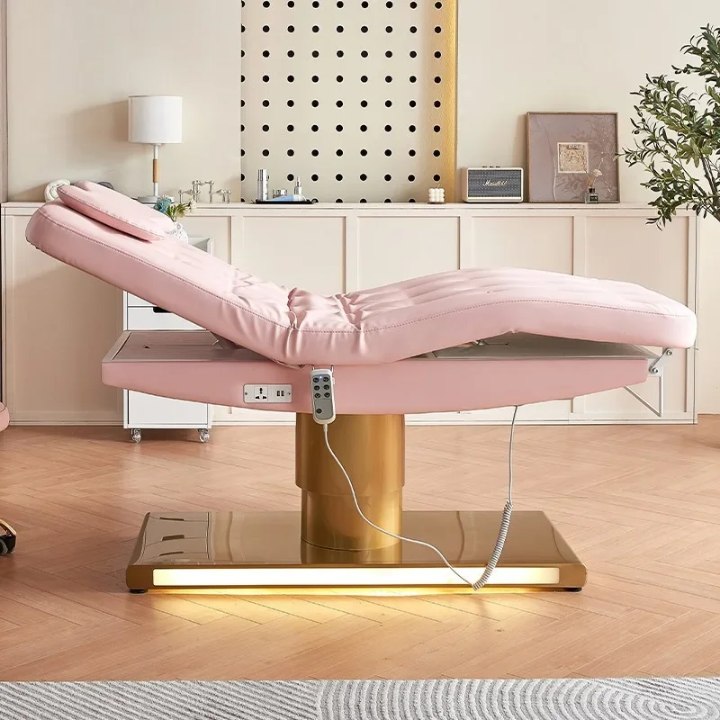 Electric lifting beauty bed SPA massage massage treatment tattoo embroidery