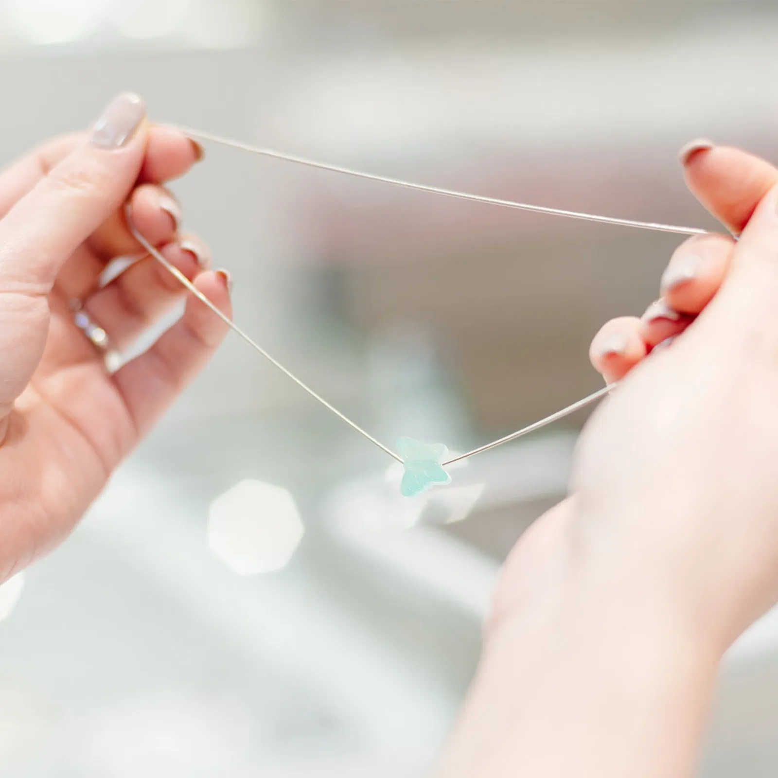 

10Pcs Luminous Glass Night Light Loose Beads Shaped Spacer Charms DIY Jewelry Making Accessories Birthday Gift Craft Making