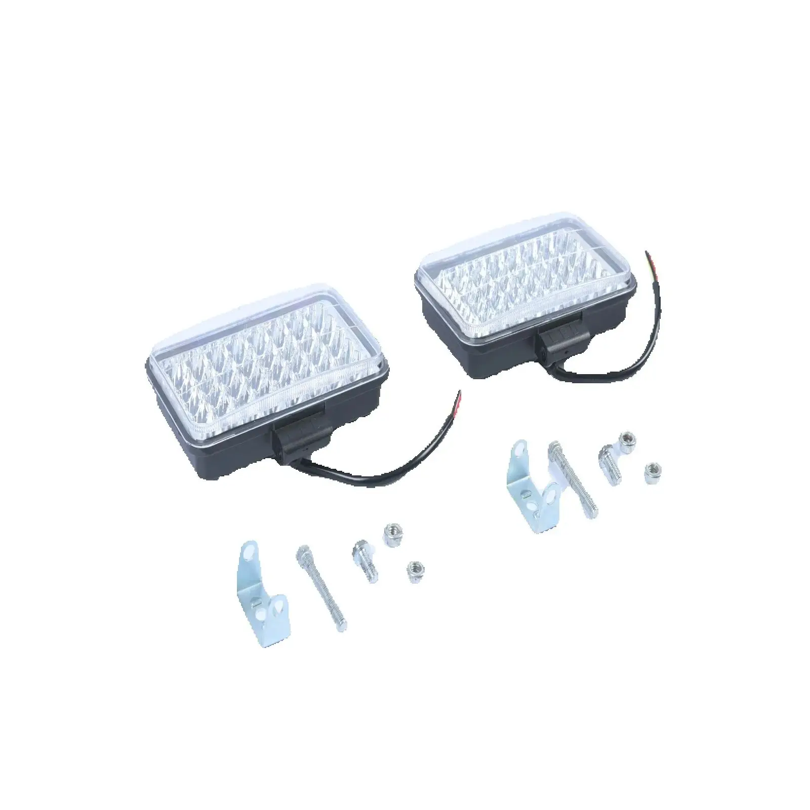

48 LED 144W 4500LM Cold White 6000K Headlight 5 inch Work Light FOR Universal Car Motorcycle ATV Truck Tractor