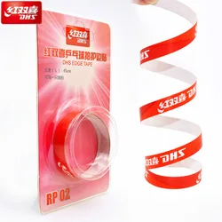 1/2 Pcs RED DHS-Table Tennis Racket Tape Self Adhesive 7mm Wide Edge To Protect Table Tennis Racket Ping Pong Racket Accessory
