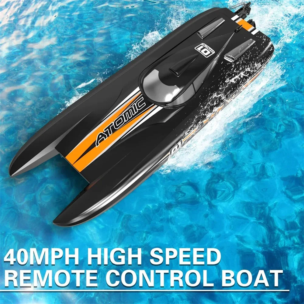 Volantexrc Brushless Atomic RTR 2.4G 792-6 RC Boat 60km/h Waterproof Reverse Water-Cooled ABS Unibody Hull Vehicles Models Toy