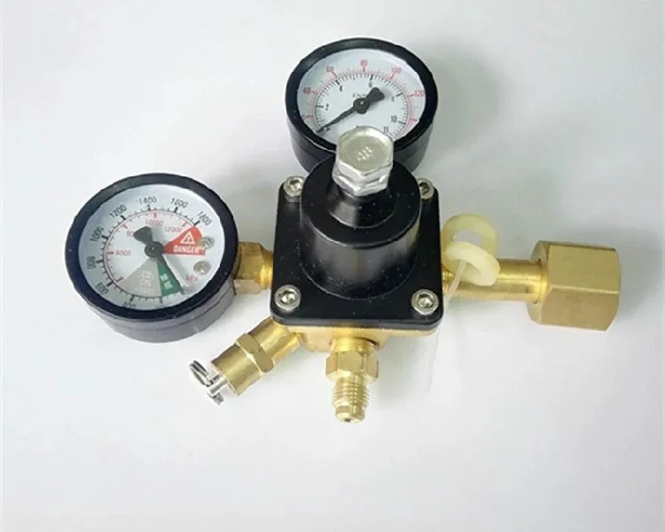 

Original CO2 carbon dioxide cylinder pressure gauge beverage delicious gas cylinder high pressure gauge universal accessories