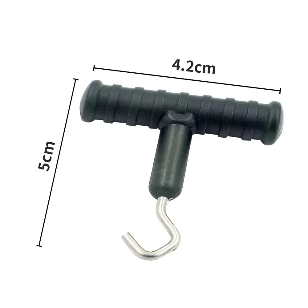 4pcs Carp Fishing Tools Hair Rig Making Puller Knot Tool For Fishing Hooklink Knotting Equipment With Hook Accessories Tackle