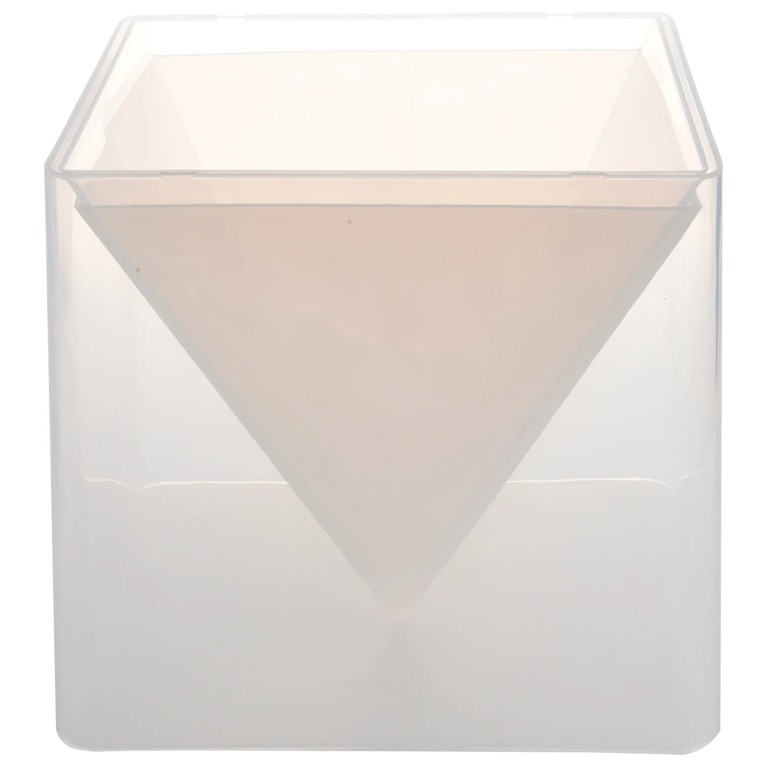 ABQR Super pyramide Silicone moule résine artisanat bijoux cristal moule avec cadre en plastique bijoux artisanat résine moules