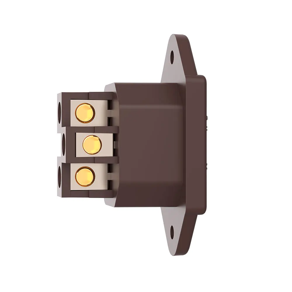 Monosaudio IC72 Stromstecker AC-Steckeradapter Elektrisches Netzkabel Einlassbuchse Anschluss Rhodium-Gold-Beschichtet – Detail 14