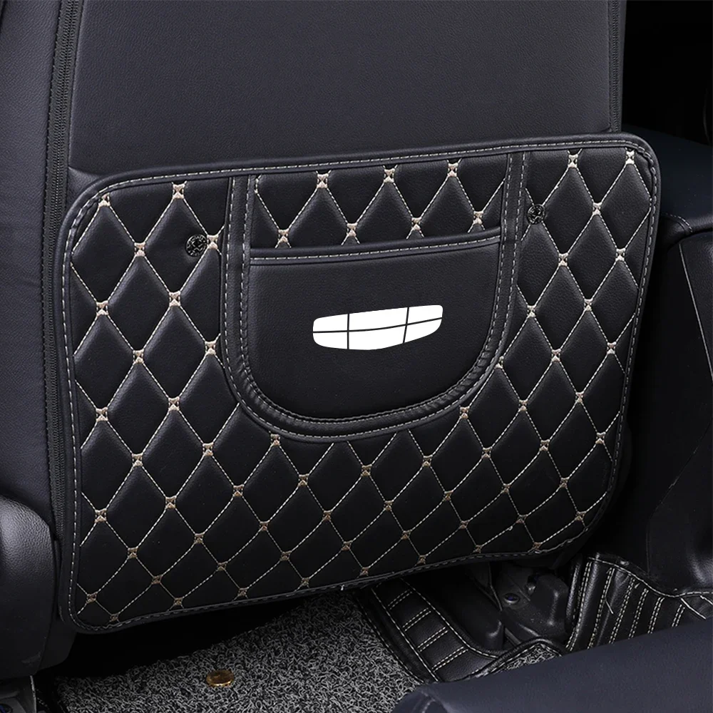 1 шт., защитная накладка на спинку сиденья автомобиля Geely Геометрия C E Gc6 Tugella Emgrand ec7 x7 Atlas Pro Coolray 2023