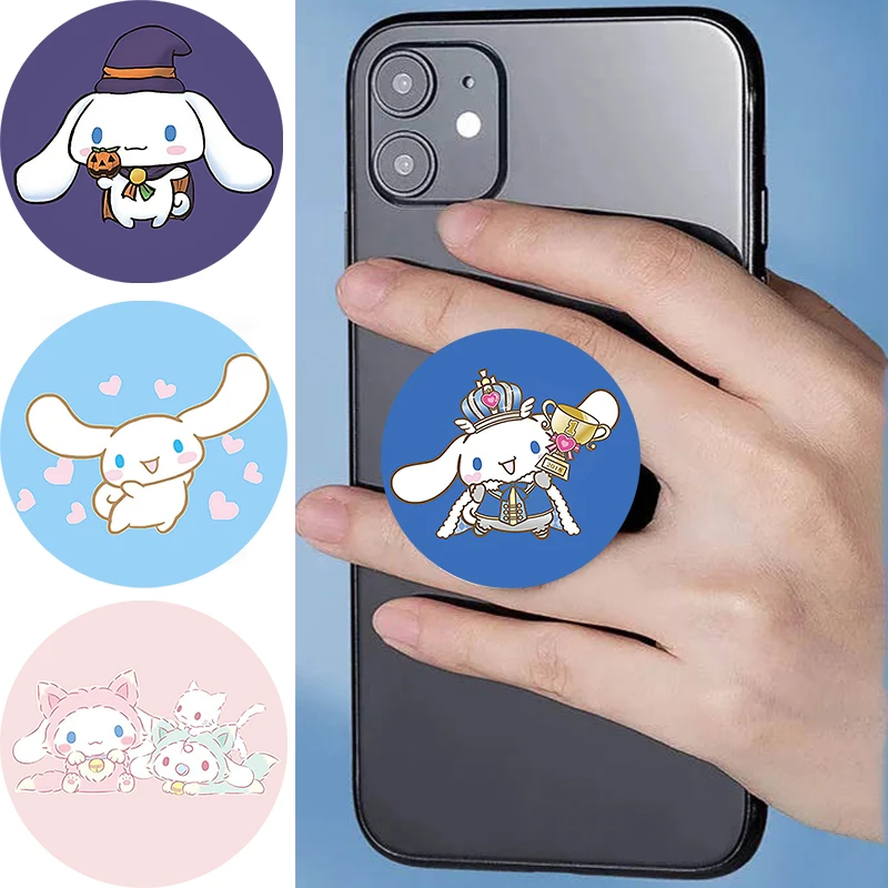 

Phone Holder Popping Cinnamoroll Socket Stand For iPhone 16 15 14 Griptok Mobile Phone Accessories For Finger Ring Soporte Movil