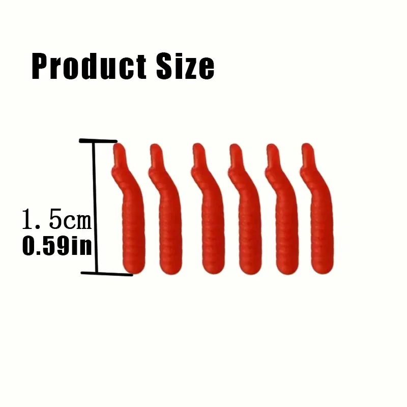 Carp Rig Accessory - Red Hook Aligner & Anti-Tangle Sleeves | Rig Deflector for Improved Hook Up Rate, Secure Fish Hook Sets