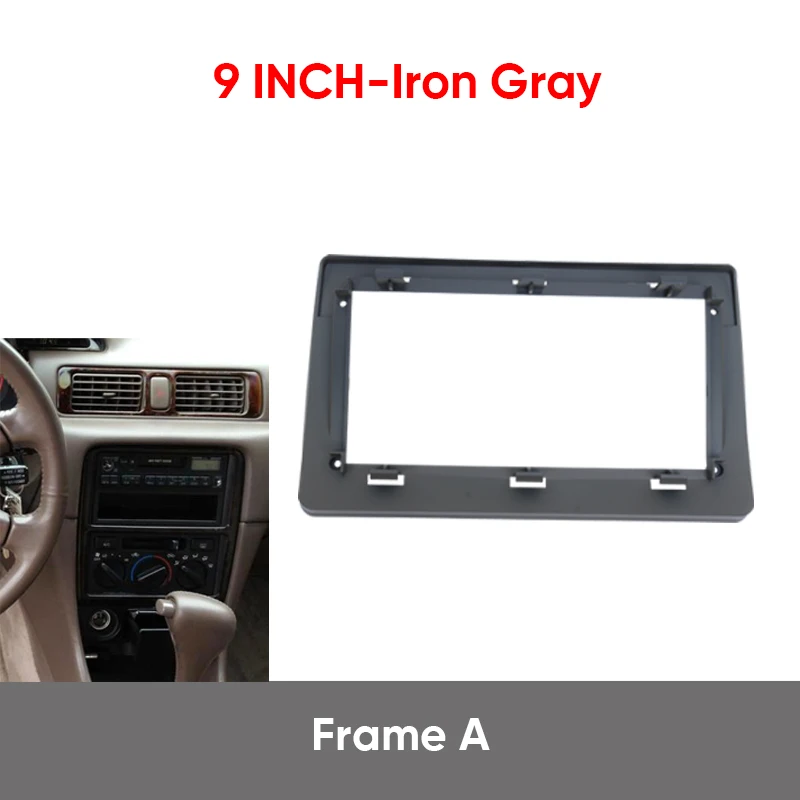 MAMSM Car Radio Fascias For TOYOTA CAMRY 2000 2001 2002 2003 Auto Frame Android Audio 2Din Multimedia DVD Dash Fitting Panel Kit