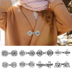New Vintage Cardigan Duck Clip Pin Women Shawl Blouse Collar Sweater Scarf Clasp Charm Accessories