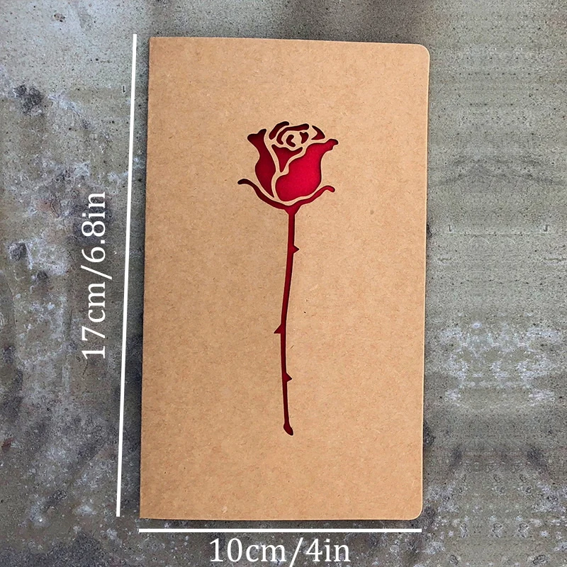 

Valentines Day Mothers Day Greeting Card With Envelope Hollow Heart Flowers Gift Card Birthday Party Supplies Wedding Invitation
