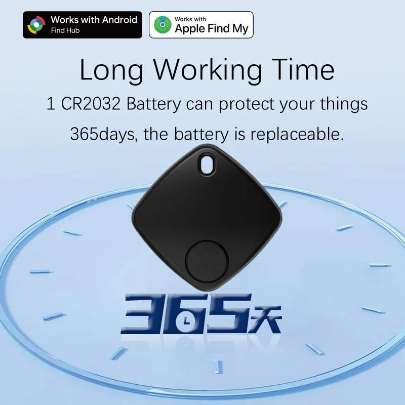 Key Finder GPS Tracker Devices for Wallet Suitcase Pets Luggage Compatible with IOS or Android Item Finders 50m Finding Range