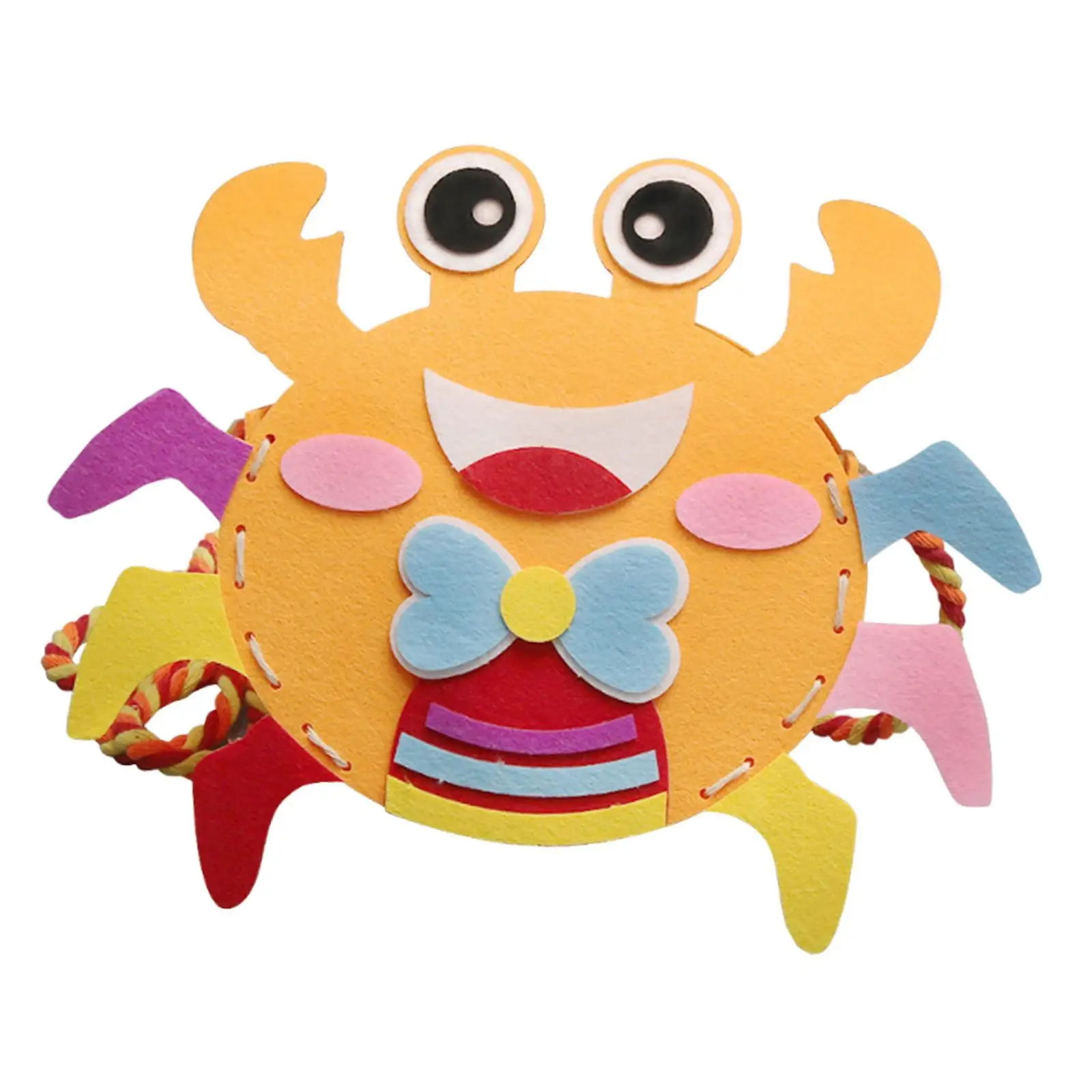 Kids DIY Bag Sewing Kit Sewing DIY Kit Educational Toy Girl Accessories Creative