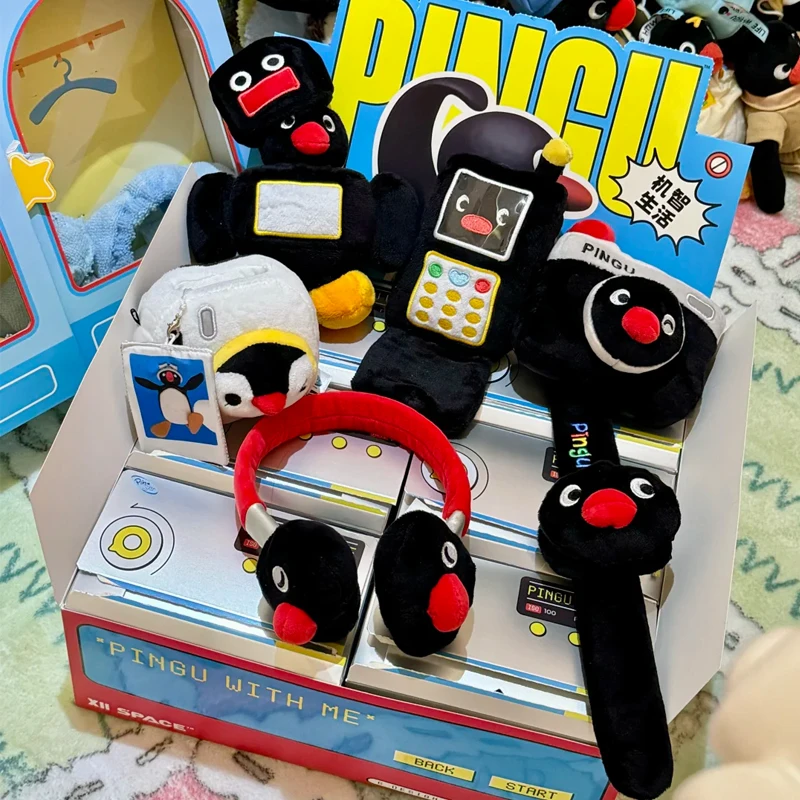 

Серия Pingu Smart Life, слепая коробка, милый пингвин, экшн-фигурка, коробка-сюрприз, Коллекционная модель, подарки на день рождения, тайна игрушка-подвеска