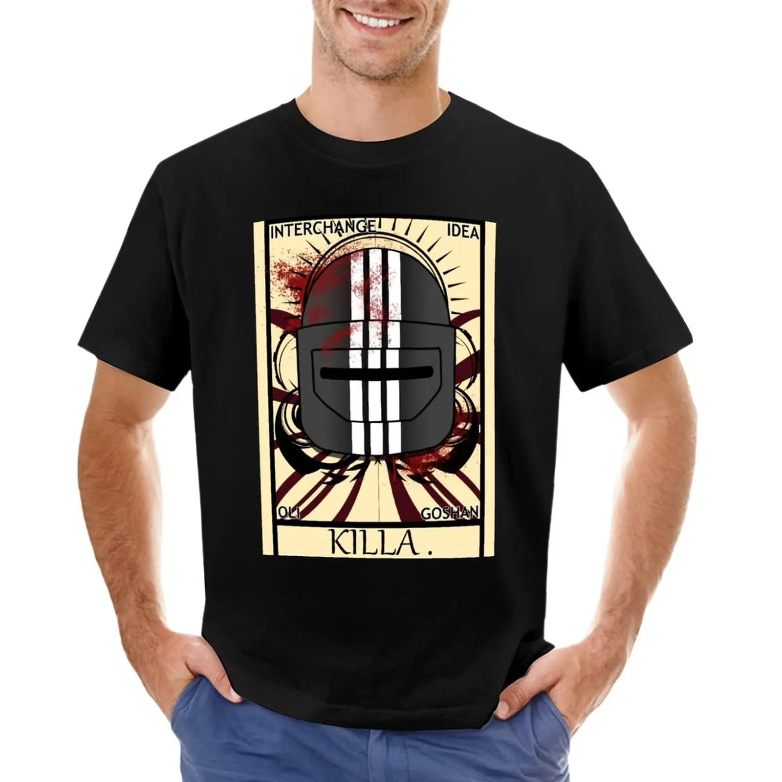 

Escape From Tarkov - Bloody Killa Tarot T-Shirt quick drying shirt cute clothes Tee shirt oversized t shirt men