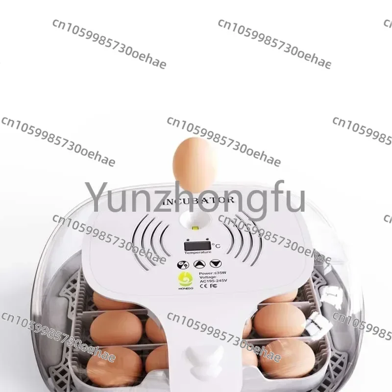 Automatic Egg Turner Solar Reptile 16 Chicken Egg Incubator and Hatcher Machine Equipment Price