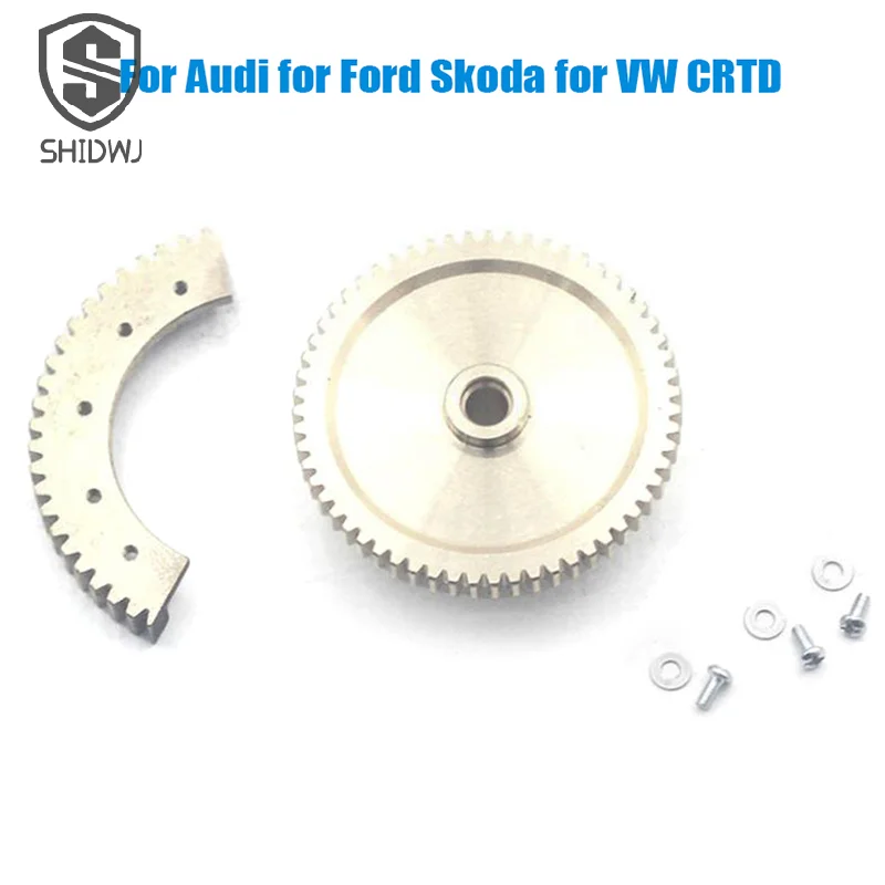 1Set Metal Throttle Body Actuator Gear Compatible Replacement Parts For Audi Ford VW CRTD Kia Hyundai Throttle Gear Repair Kit