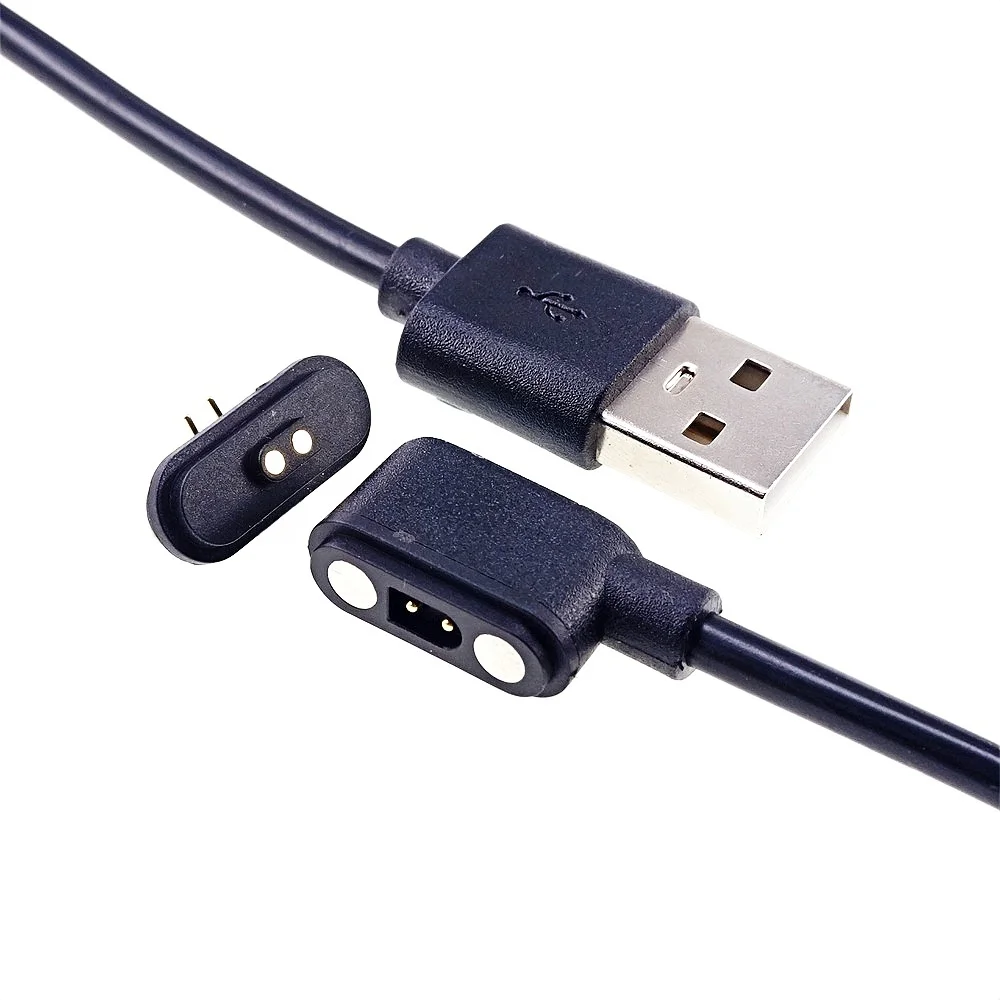 1 Paar Magnet-Pogo-Pin-Stecker 2 3 4 6 Pin 2A wasserdichtes Pogopin-Stecker-Buchse 2,54 mm USB Typ C federbelastetes DC-Stromkabel – Detail 10