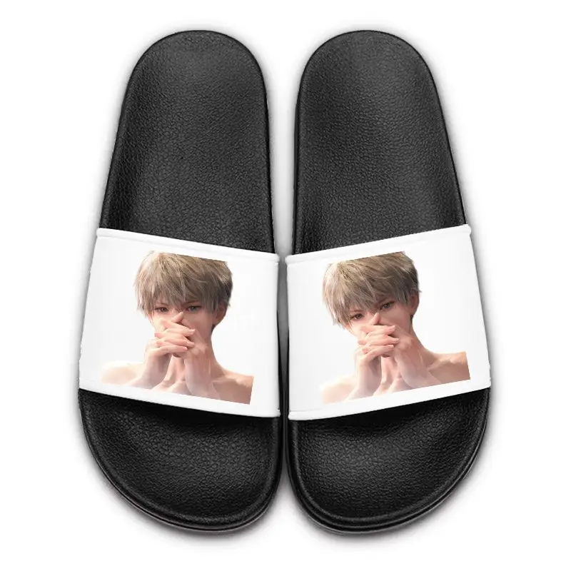 남녀공용 러브 앤 딥 스페이스 자비에 영화 및 텔레비전 주변 만화 슬리퍼, 높은 외모 샌들, 집에서 신상