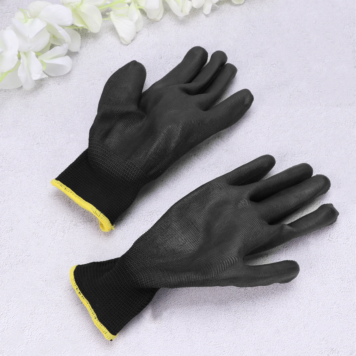 

12 Pair Anti static Gloves Work Protection H Protective Waterproof Thicken Safety Mechanical Mitten Gloves Ideal for Repair