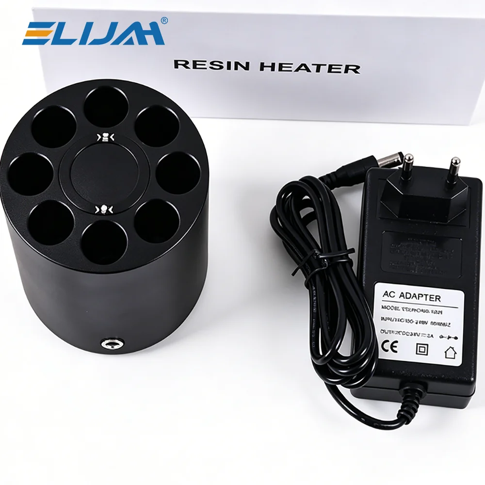 

ELIJAH AR Heater Dental Composite Resin Heater with Display Screen 40℃-70℃ Adjustable Material Softener Warmer Dentistry Tools