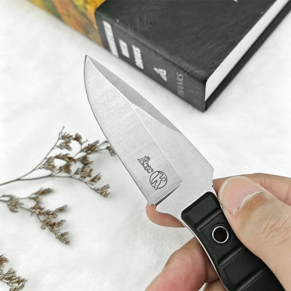 TOP Kizlyar Fixed Blade Knife 440C Nylon Fiber Handle Multifunctional EDC Tool for Outdoor Camping Fishing Hiking Knives