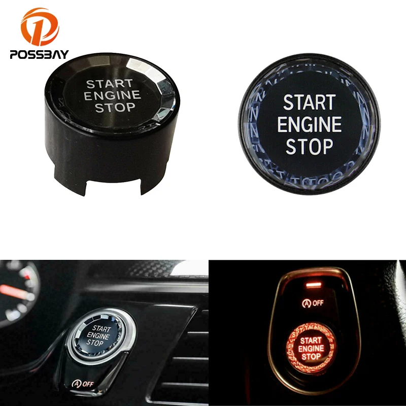Car Crystal Engine Start Stop Push Button Cover Trim for BMW F20 F21 F52 F22 F23 F45 F46 F30 F35 F34 F32 F36 F10 F18 F07 F12 F13