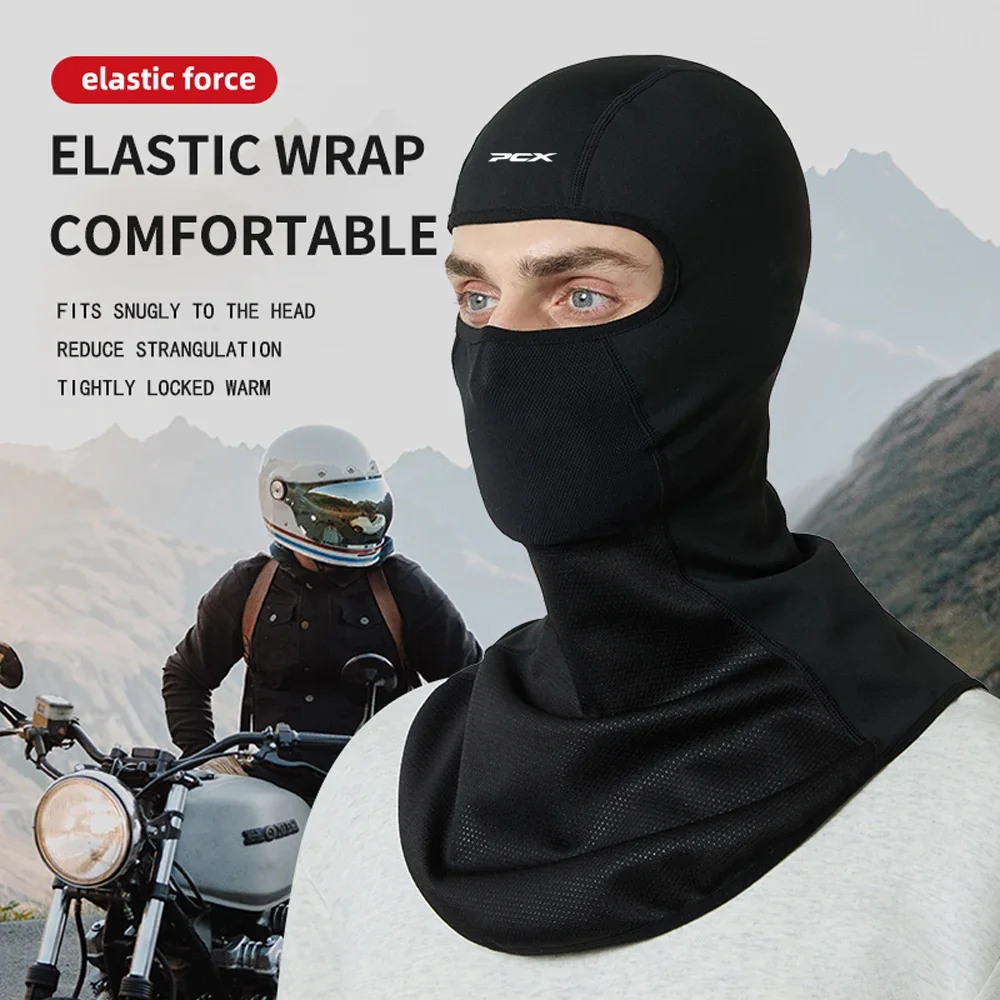 For HONDA PCX125 PCX150 PCX 125 150 pcx 125 150 Motorcycle Head Cover Windproof Lining Mask Riding Cold Neck Ski Mask Winter