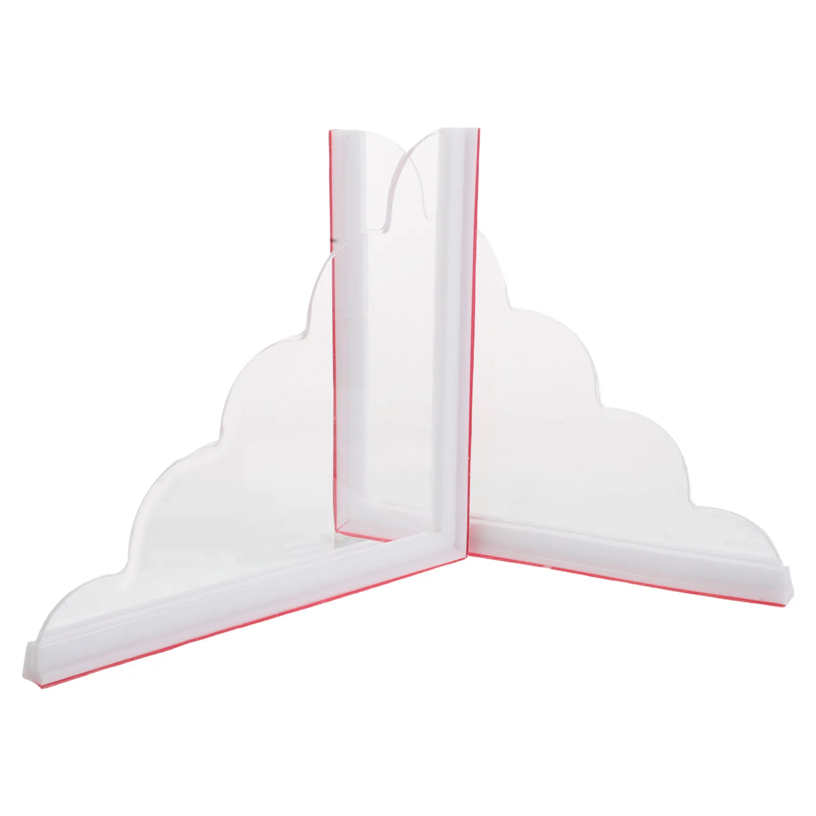 

Комплект из 2 прозрачных акриловых защитных панелей для ванной комнаты от брызг, угловой барьер для душа и ванны, 8.84x7.66 дюймов