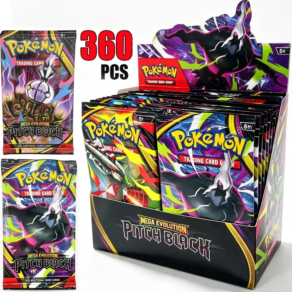Pitch Black Pokémon Card Mega Evolution Pitch Black ASCEND HEROES Phantasmal FLAMES 151 English Booster Battle Transaction