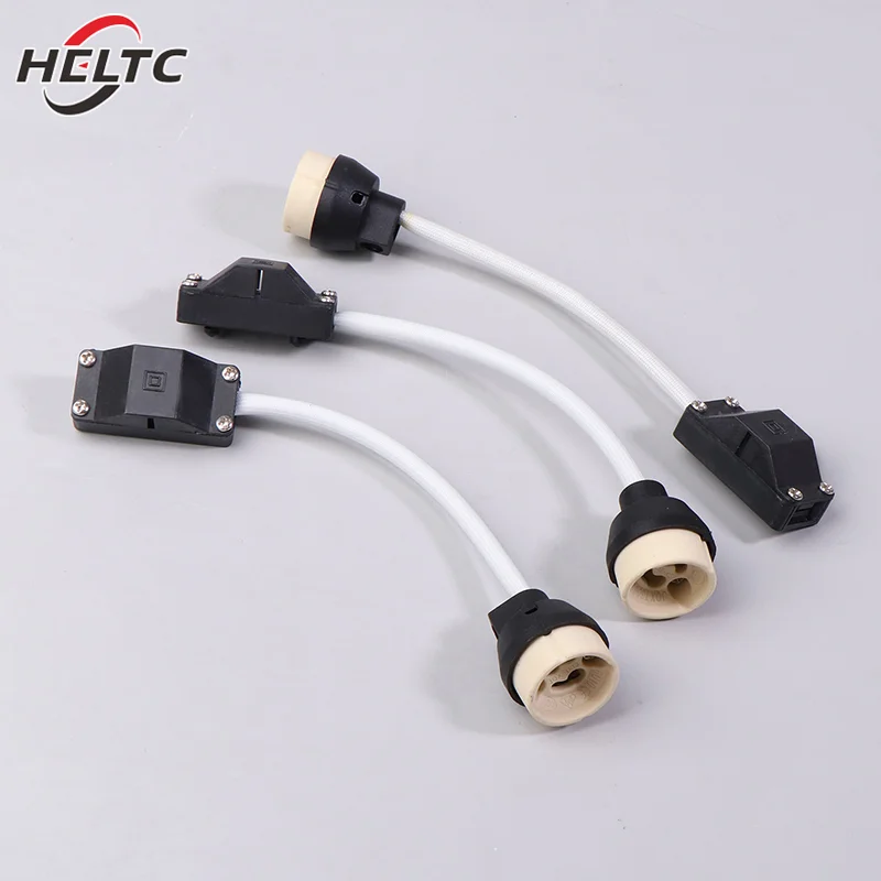 3Pcs GU10 Lamp Holder 2A 240V Ceramic Lamp Bases Adapter For LED Light Bulbs/Halogen Bulbs/Downlight With Terminal Box Socket