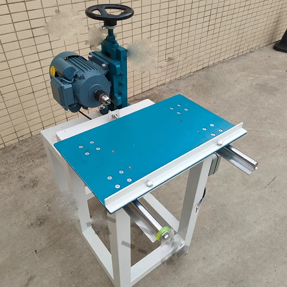 Máquinas para trabalhar madeira Perfuração horizontal simples de ponto de cabeça única - Perfuração lateral da máquina de perfuração da plataforma de impulso personalizada