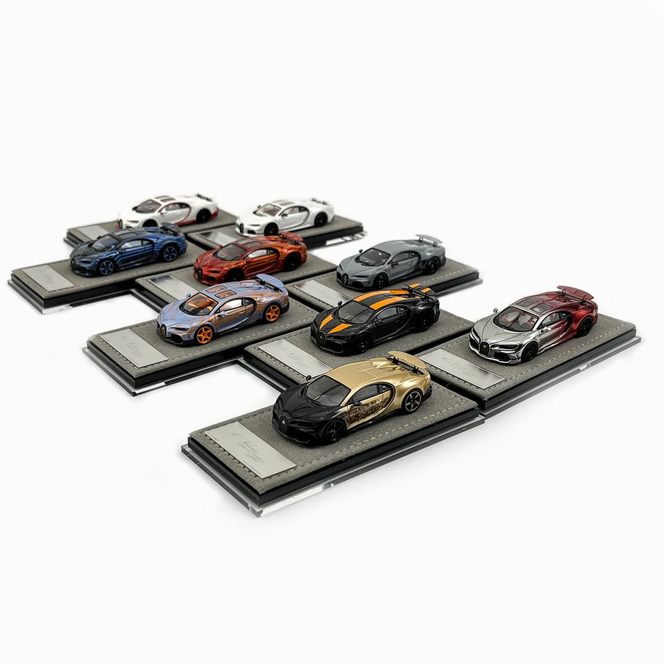HH モデル 1:64、ブガッティ シロン スーパースポーツ 300、車ブーム